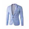 2016 Brand Clothing Blazer Men One Button Men Blazer Slim Fit Costume Homme Suit Jacket Masculine Blazer Size M-3XL