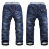 2016 Boys Pants Jeans Winter Thick Children Boys Jeans Kids Trousers cotton straight cylinder Baby Children Pants Jean Garcon