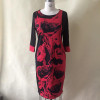 Elegant Fashionable Women Dresses NEW 2017 Plus Size Women Clothing L-6XL Autumn Winter Dress Casual O-neck Printing  Dress