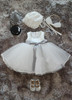 Elegant Bridesmaid Girls Dresses Baby Girl Dress infant Princess tutu Dress 1 year Birthday Newborn Baptism Girl Clothes