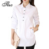Elegant Blouse White Shirt Women Size S-3XL Ladies Office Shirts Formal &amp; Casual Cotton Blouse Fashion Blusas Femininas