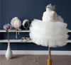 Elegant Baby Girl Dress wedding baptism princess dresses for girls newborn birthday party tutu dress girl clothes kids clothing