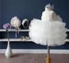 Elegant Baby Girl Dress wedding baptism princess dresses for girls newborn birthday party tutu dress girl clothes kids clothing
