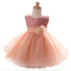 Elegant Baby Girl dress Wedding tutu girls dresses for 1 year birthday newborn kids infant dress princess Baptism girl clothes