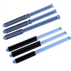 Durable 1/4" 3/8" 1/2" Plastic Wall Mounted Socket Organizer Rails Storage Rack Divider Tray Holder For Storing Loose Sockets