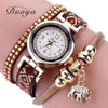 Duoya Luxury Brand Fashion Women Gold Elephant Quartz Crystal Dress Bracelet Watch Clock Female Women Girl Wristwatches Gift Duoya Luxury Brand Fashion Women Gold Elephant Quartz Crystal Dress Bracelet Watch Clock Female Women Girl Wristwatches Gift