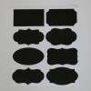 DUOLVQI 40PCS/Set New Wedding Home Kitchen Jars Blackboard Stickers Chalkboard Lables 20.5 * 23cm
