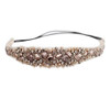 2016 Women's Sweet Lace Faux Pearls Hairband Rhinestone Crystal Headband Head Piece