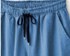 2016 women's loose wide leg pants fashion ankle length trousers Blended Pleated Pockets Elastic Waist Pants Plus Size 5XL femme