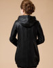 2016 Women Plus Size Leather Jackets Autumn Medium-Long Genuine Leather Overcoat Mother'S Hooded Leather Coats 4XL 5XL 6XL W514