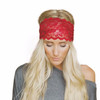2016 Women Fashion Lace Headband Ladies Bohemian Hair Accessories Headwrap Turban Girls Wide Headbands Headdress #Zer