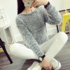 2016 Women Candy Colors Sweaters Fashion Autumn Winter Warm Mohair O-Neck Pullover Long Sleeve Casual Loose Sweater Knitted Tops 2016 Women Candy Colors Sweaters Fashion Autumn Winter Warm Mohair O-Neck Pullover Long Sleeve Casual Loose Sweater Knitted Tops
