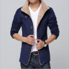2016 winter Men High Quality Wool Trench Coat Men's woolen Cloth Coat Thickness single Breasted Windbreaker Long Jacket DFBTC002