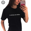 CDJLFH Brand Women Tees Russian Letter Print Black White Gray Fashion Women T-shirt Short Sleeve O-Neck Tshirt Women Top Shirt CDJLFH Brand Women Tees Russian Letter Print Black White Gray Fashion Women T-shirt Short Sleeve O-Neck Tshirt Women Top Shirt