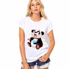 CDJLFH Brand 2016 Harajuku Women Casual T Shirt O-neck Short Sleeve Shirt Kawaii Blusa Print T-shirt CDJLFH Brand 2016 Harajuku Women Casual T Shirt O-neck Short Sleeve Shirt Kawaii Blusa Print T-shirt