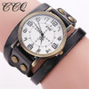 CCQ Vintage Cow Leather Bracelet Watch High Quality Antique Women Wrist Watch Casual Quartz Watch Relogio Feminino 1347 CCQ Vintage Cow Leather Bracelet Watch High Quality Antique Women Wrist Watch Casual Quartz Watch Relogio Feminino 1347