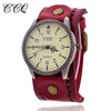 CCQ Brand Vintage Cow Leather Bracelet Watch Casual Women WristWatch Luxury Quartz Watch Relogio Feminino 1772 CCQ Brand Vintage Cow Leather Bracelet Watch Casual Women WristWatch Luxury Quartz Watch Relogio Feminino 1772