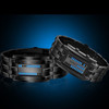 Luxury Lovers' Wristwatch Waterproof Men Women Stainless Steel Blue Binary Luminous LED Electronic Display Sport Watches Fashion
