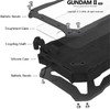 Luxury Gundam Waterproof Shockproof Metal Aluminum Armor Hard Case For iPhone 5 5s SE 5C 6 6s 7 Plus Cover Cases Tempered Glass