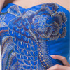 Luxury Cocktail Dresses Grace Karin Peacock Blue Pale Turquoise Short robe de Cocktail Party Dresses High Low coctail Dress 6225