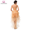 Luxury Cocktail dresses Grace Karin Tulle Sequin Gold Short robe de Cocktail Party Dress 2017 coctail dress vestidos coctel 3848