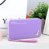 Luxury Brand Leather Wallets Women Fashion Long Hasp Purses Female Credit Card Holders Money Coin Zipper Pocket Phone Clutch Bag