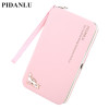 Luxury Brand Leather Wallets Women Fashion Long Hasp Purses Female Credit Card Holders Money Coin Zipper Pocket Phone Clutch Bag