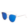 Luxury Brand Design Cat Eye Sunglasses Women Brand Designer Mirror Vintage Retro Sun Glasses For Women Female Lady Sunglass 2017
