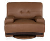 Julian Swivel Chair - Brown
