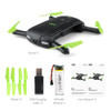 JJRC DHD D5 Pocket foldable RC Selfie Drone With HD Camera FPV Quadcopter Helicopter WiFi Phone Mini Drone VS JJRC H37 Elfie