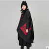 Jiqiuguer Ethnic women's loose plus size winter wadded jacket plate buttons outerwear female long Cotton Wadded CoatG154Y024