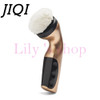 JIQI electric Shoe polisher mini Leather Polishing cleaner rechargeable shoes cleaning machine Foot Dead Skin Removal 110V 220V