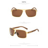 JIANGTUN Hot Sale New Men Cool Alloy Polaroid Sun Glasses Polarized Sunglasses Brand Design Sun Glasses Driving Eyewear