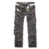 New 2017 Men's Cargo Pants For Men Military Straight Trousers Casual Cotton Camouflage Long Pants Plus Size 28-40