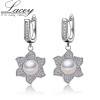 Natural big pearl earrings jewelry 925 Sterling silver pearl stud earrings earrings for women real pearl earring for mother gift