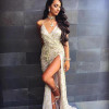 NATTEMAID 2017 Spring Women vintage dress Apparel Sexy sequin tassel beach party Club Wear Maxi long dresses Gold sequined Robe