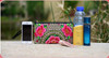 National Ethnic Style Women Wallets Small Embroidered Bag Traditional Handmade Double Flower Embroidered Long Wallet Coin Purse