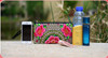 National Ethnic Style Women Wallets Small Embroidered Bag Traditional Handmade Double Flower Embroidered Long Wallet Coin Purse
