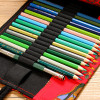 National Embroidery Pencils Pouch Bag 36/48/72 Holes Roll Brush Case cartucheras para lapices Gift Bag Art Supplies