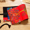National Embroidery Pencils Pouch Bag 36/48/72 Holes Roll Brush Case cartucheras para lapices Gift Bag Art Supplies