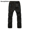 NaranjaSabor 2017 Men's Winter Pants Mens Casual Pant Waterproof Male's Jogger Thick Trousers Warm Inside Fleece Pants Men 5XL