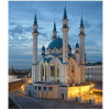 NAIYUE 3D Kul Sharif Mosque Picture Diamond Mosaic Diy Needlework Diamond Painting Cross Stitch Embroidery Decoration for Room