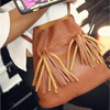 Naivety New Handbag Women Crossbody Shoulder Bag Lady Faux Leather Tassel Tote Purse Satchel S61222 drop shipping