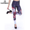 NADANBAO Sale Fashion Leggins Santa Claus Elastic Legins Printed Women Leggings women pant