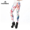 NADANBAO New style leggins  Fashion Colorful Comic Doodles Printed Leggins  Female  Women Leggings women pant