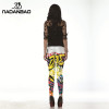 NADANBAO New style leggins  Fashion Colorful Comic Doodles Printed Leggins  Female  Women Leggings women pant