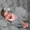 Princess Baby Tutu Skirt Newborn Photography Props Infant Costume Outfit Headband Baby Photography Props Baby Skirt DW986711