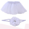 Princess Baby Tutu Skirt Newborn Photography Props Infant Costume Outfit Headband Baby Photography Props Baby Skirt DW986711