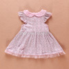 Princess Baby Girls Dress Floral Summer Girl Dresses Top Quality 100%Cotton Bow Infant Dress for Kids Clothing