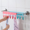 Portable Socks Dry Cloth Pendant Rack Cloth Cutter Business Travel Portable Folding Cloth Hanger Clips hanger hook Cloth Clip